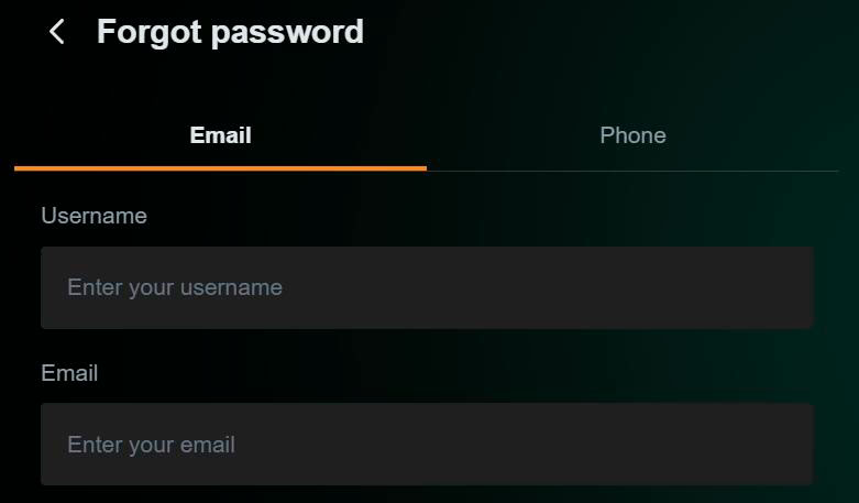 reset password jeetbuzz